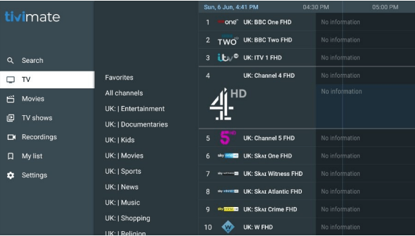 TiviMate FireTV