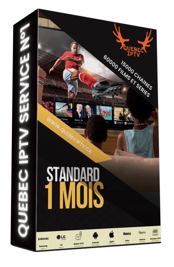 1 Mois Abonnements IPTV Standard