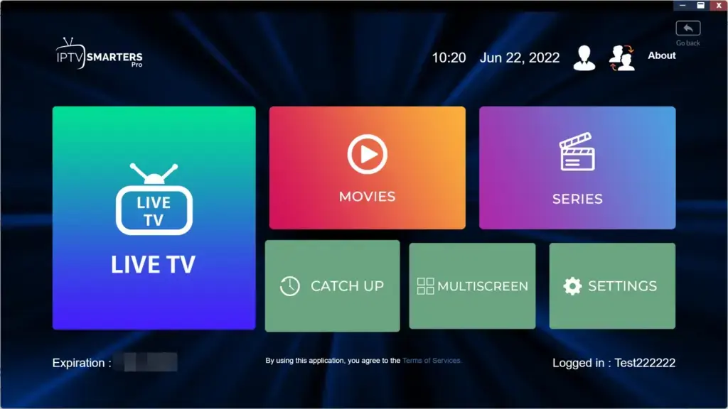 IPTV Smarters Pro APK sur Fire