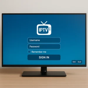 Connecter IPTV