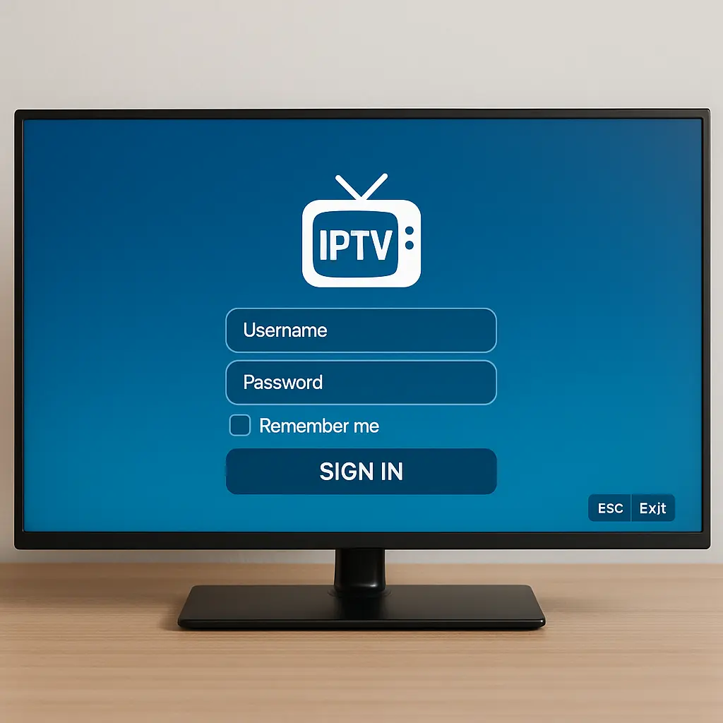 Connecter IPTV