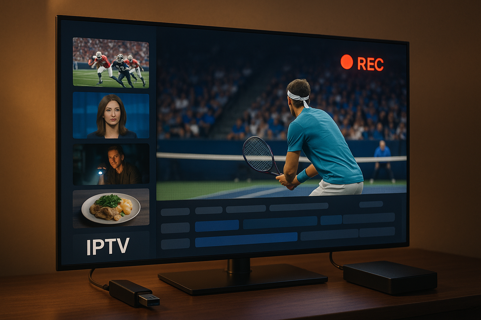 Peut-on enregistrer avec IPTV ?