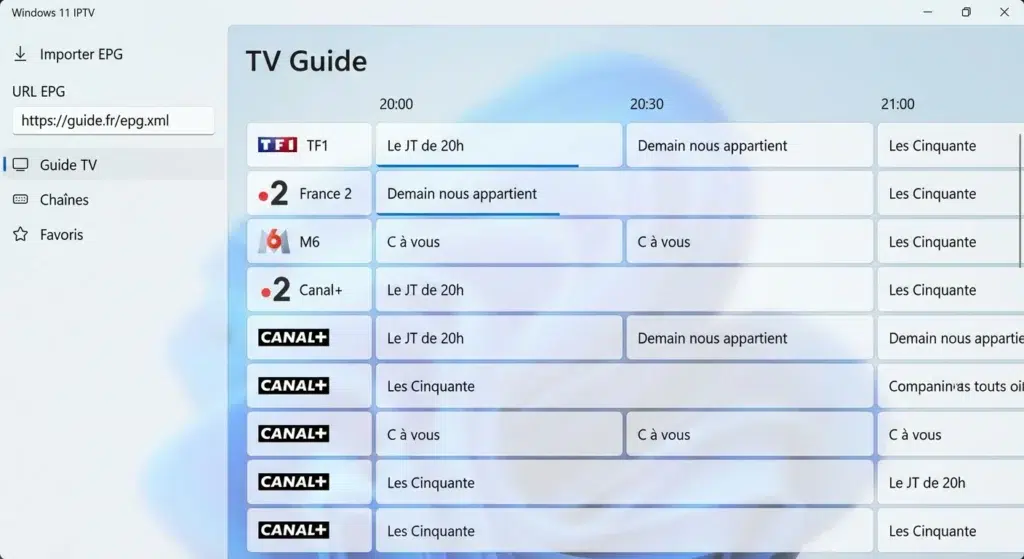 Comment configurer l’IPTV sur Windows 11