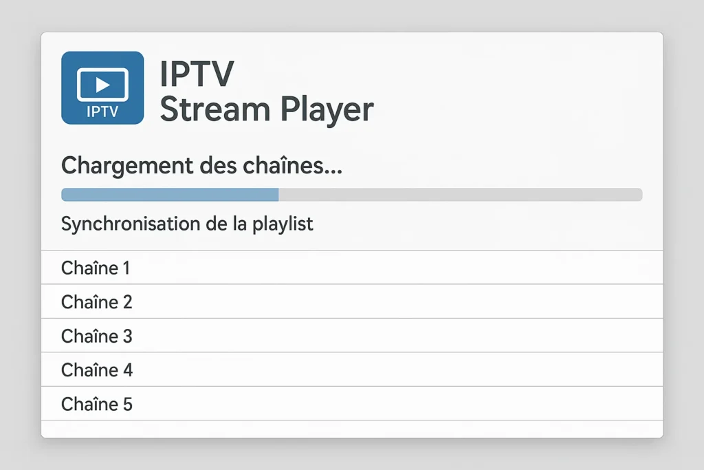 Comment installer IPTV sur IPTV Stream Player