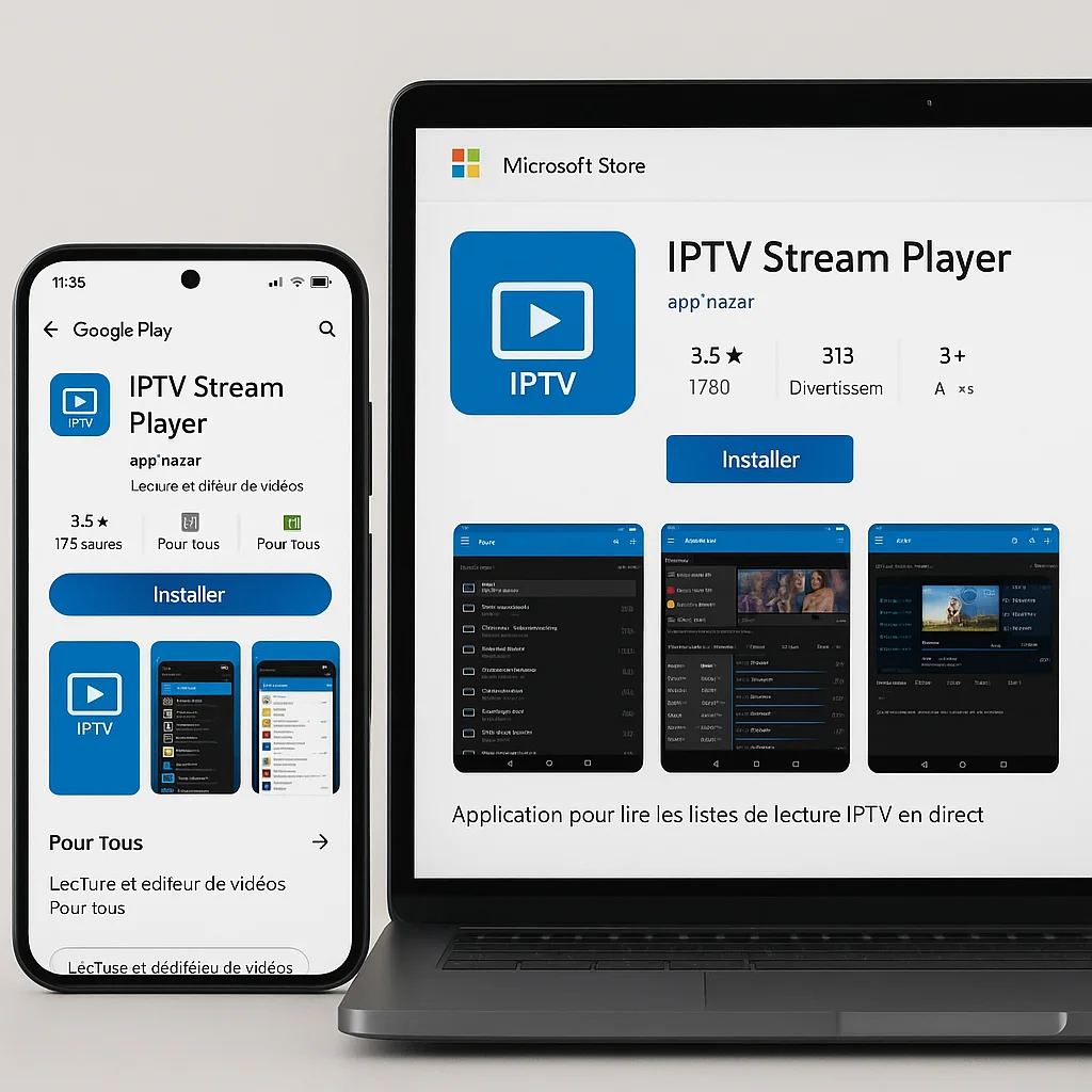Comment installer IPTV sur IPTV Stream Player