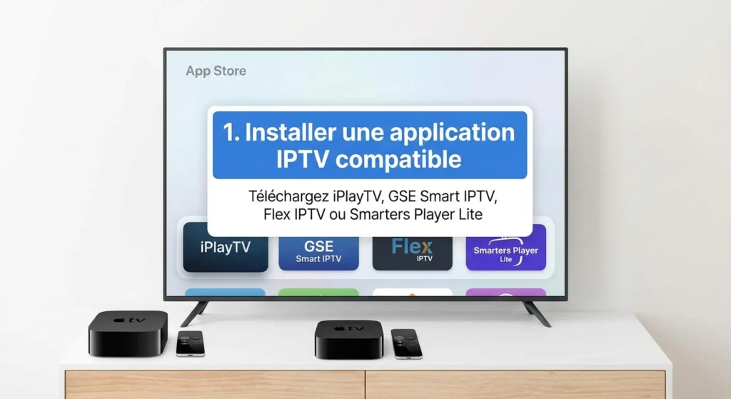 Comment utiliser Apple TV et IPTV ensemble