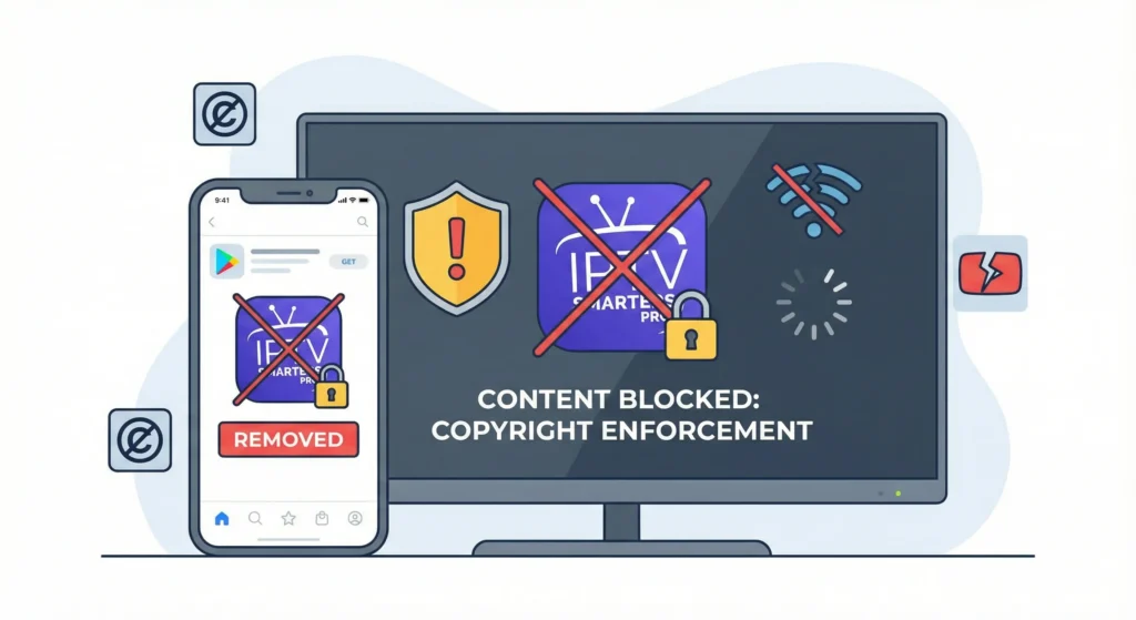 Pourquoi l'application IPTV smarters pro ne fonctionne plus
