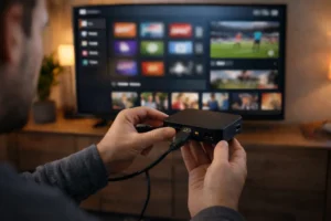 réinitialiser une box iptv